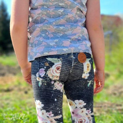 Leggings Luna 116-146 - Schnittmuster A4, A0 & Beamer-Datei