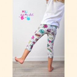 Leggings Luna 116-146 - Schnittmuster A4, A0 & Beamer-Datei