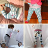 Leggings Luna für Babys, Kinder & Damen - Kombi-Schnittmuster im Format A0, A4 und Beamer