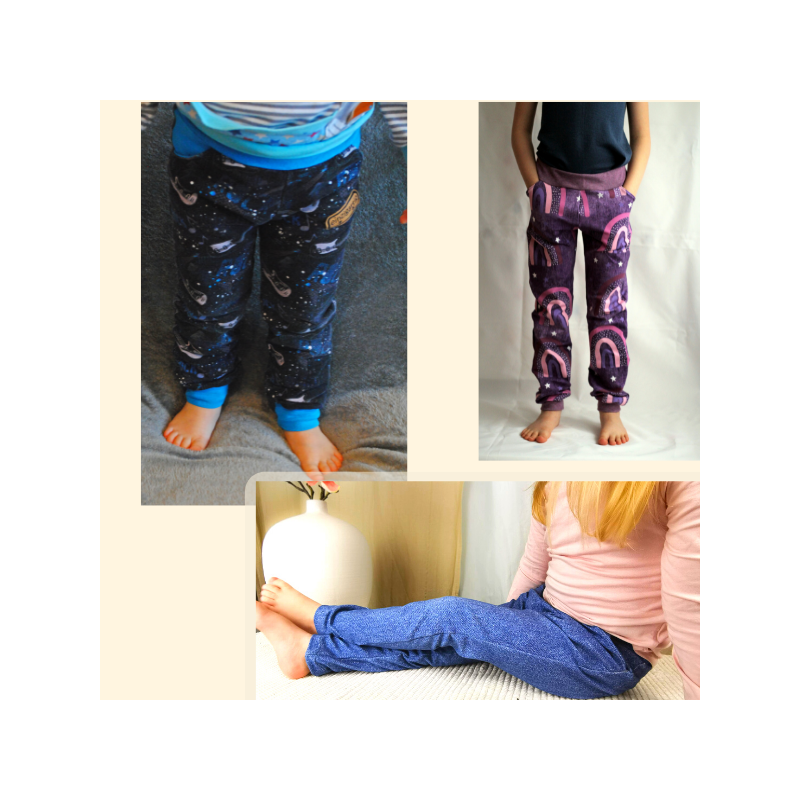 Hose Holly 86-122 - Schnittmuster für Kleinkinder und Kinder Hose Holly 86-122 - Schnittmuster für Kleinkinder und Kinder