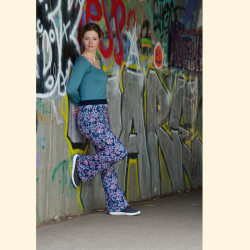 Damen-Schlagleggings XS-XXL - Schnittmuster von K-Nähleon